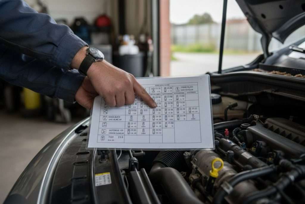 Décodez le schéma de la boîte à fusibles Peugeot 5008