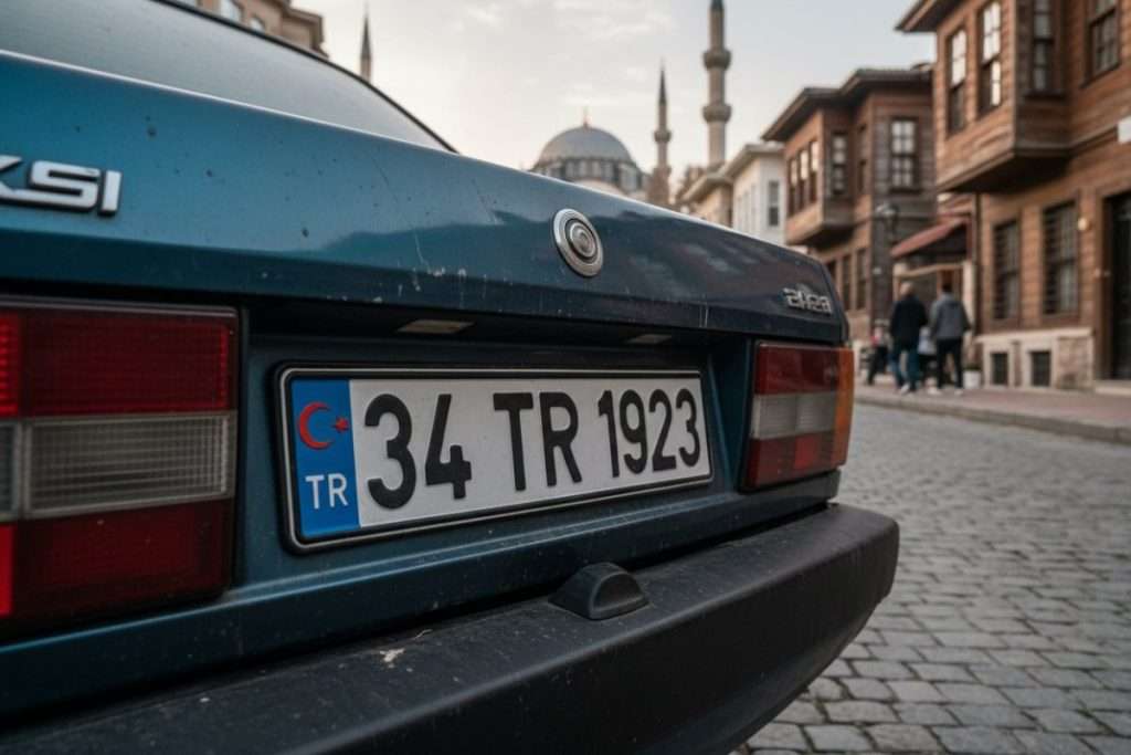Décrypter la plaque d’immatriculation Turquie : le guide TR