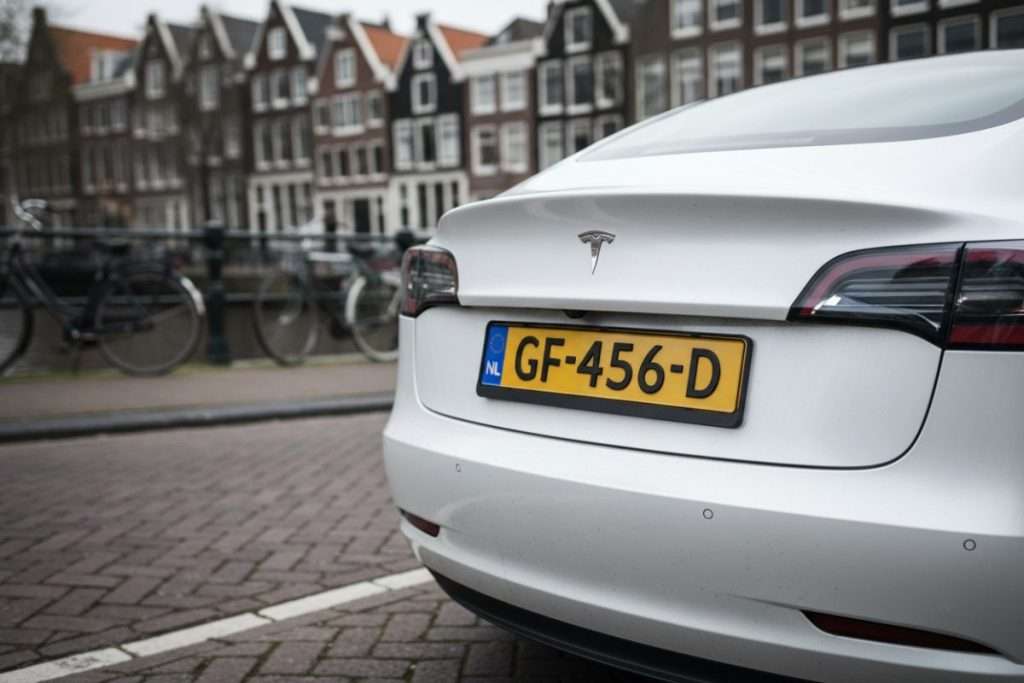 Reconnaître une plaque d’immatriculation néerlandaise facilement