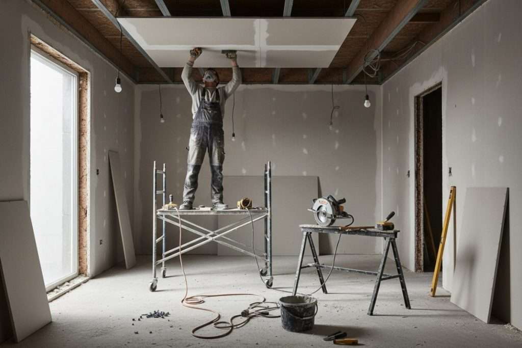 Plafond van aménagé : matériaux, prix et installation