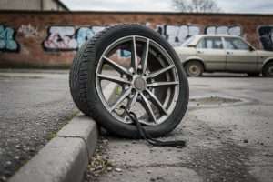 Symptômes d’une voiture qui a pris un trottoir