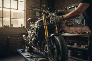 Fourche inversée moto : fonctionnement et avantages