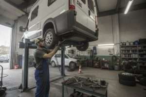 Tarif montage suspension pneumatique camping-car Fiat Ducato