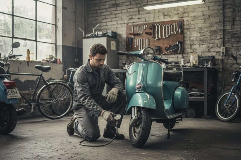 Pression des pneus scooter 50 : le guide complet